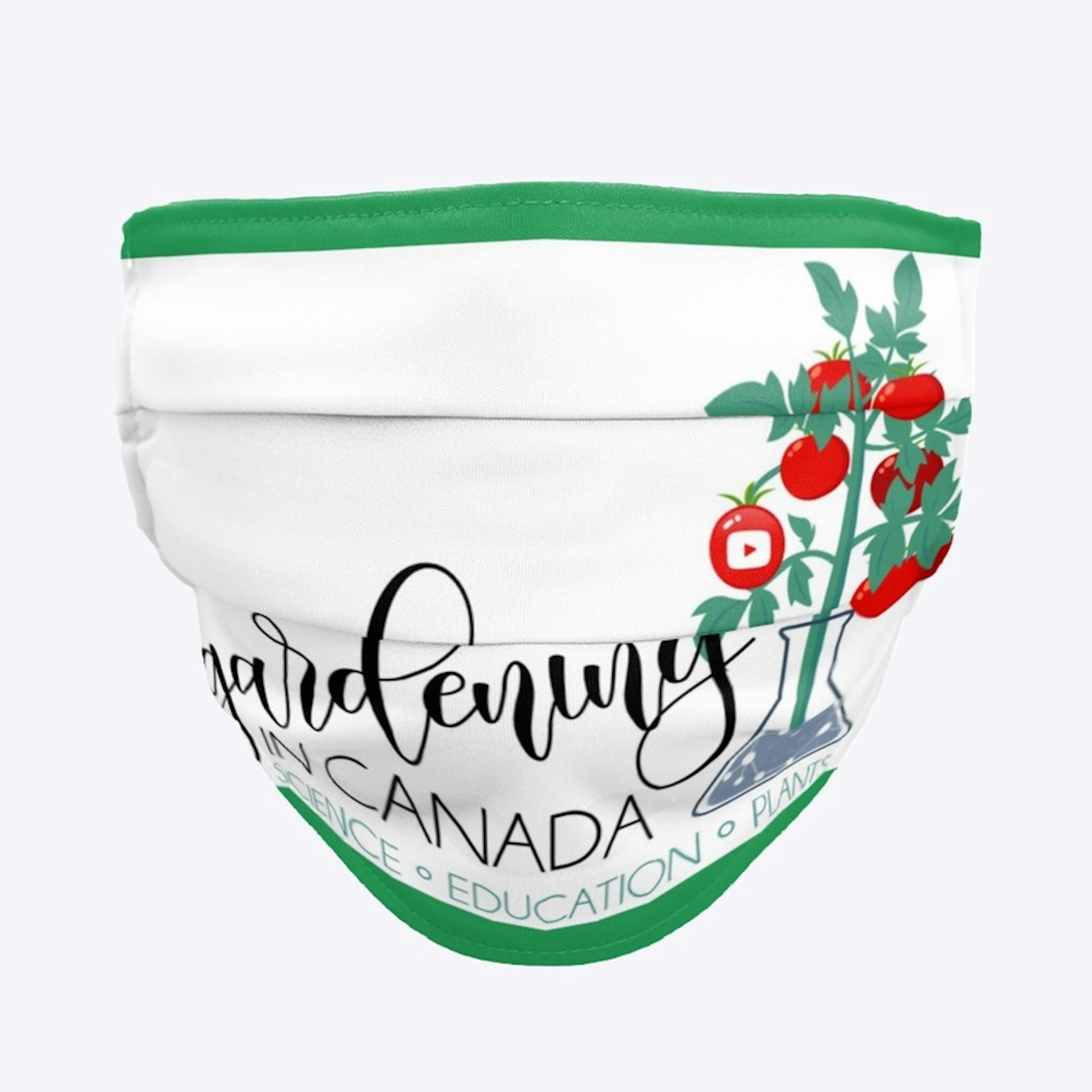 Gardening in Canada Face Mask